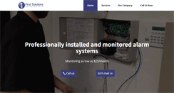 Desktop Screenshot of firstsolutionsinc.net